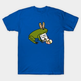 Happy Easter Bunny Ears Frog T-Shirt